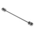 thumbnail image 2 of Hommes Tête Ronde Chemise Collier Clip Hommes Cadeaux Bar Cravate Collier Broche Pin Cravate Broche Cravate Argent, 2 of 8