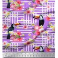 thumbnail image 1 of Soimoi Polyester Crepe Fabric Dot & Pretzels Food Decor Fabric Printed Yard 52 Inch Wide, 1 of 3