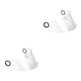thumbnail image 3 of Youkk High-Performance for Visor Lens for FF358 396 Full Face Scratch-Resistant Transparent 255mm 2Set, 3 of 6
