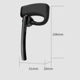 thumbnail image 2 of ZheElen Walkie Talkie Wireless Headset High Efficient Interphone Fitting Simple Clear Sound Making Headphone Component Radio Earpiece, 2 of 9