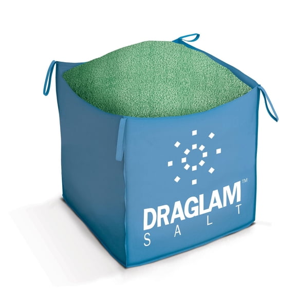 Draglam Salt - Bulk Sack DeIcer - 1 cubic yard, 2650 lbs
