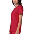 thumbnail image 3 of Adar Universal Women's Scrub Set ? Snap Front Scrub Top and Multi Pocket Scrub Pants, 3 of 7