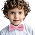 thumbnail image 4 of Children's Plaid Bow Tie for School Uniforms - Unisex Comfortable Breathable Fabric Student Accessory, 4 of 6