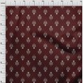 thumbnail image 4 of oneOone Polyester Spandex Chocolate Brown Fabric Asian Block Craft Projects Decor Fabric Printed By The Yard 56 Inch Wide, 4 of 4