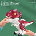 thumbnail image 4 of D Dinosaur Transformation Robot Toy Alloy Combined Model Simulation Figure Display Case Educational Gift For Children Indoor Outdoor Play Ages 4 And Up, 4 of 8