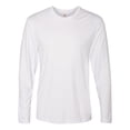thumbnail image 2 of Hanes T-Shirt à Manches Longues pour Hommes Cool DRI Performance - Meilleur Vendeur, TP, Blanc, 2 of 4