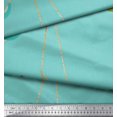 thumbnail image 2 of Soimoi Green Heavy Canvas Fabric Leaves & Ranunculus Floral Print Sewing Fabric Yard 58 Inch Wide, 2 of 5