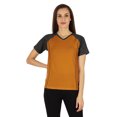 thumbnail image 1 of Inkmeso Solid Short Sleeve T-Shirt For Womens Sporty Casual Solid Basic Workout Shirts, 1 of 7