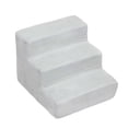 thumbnail image 1 of Bunblic Dog Ramp Stairs Pet Steps Stable for Couch, Sofa, and High Bed Climbing Durable Machine Washable Cover Lightweight Dog Ladder Gray 3 Step, 1 of 8