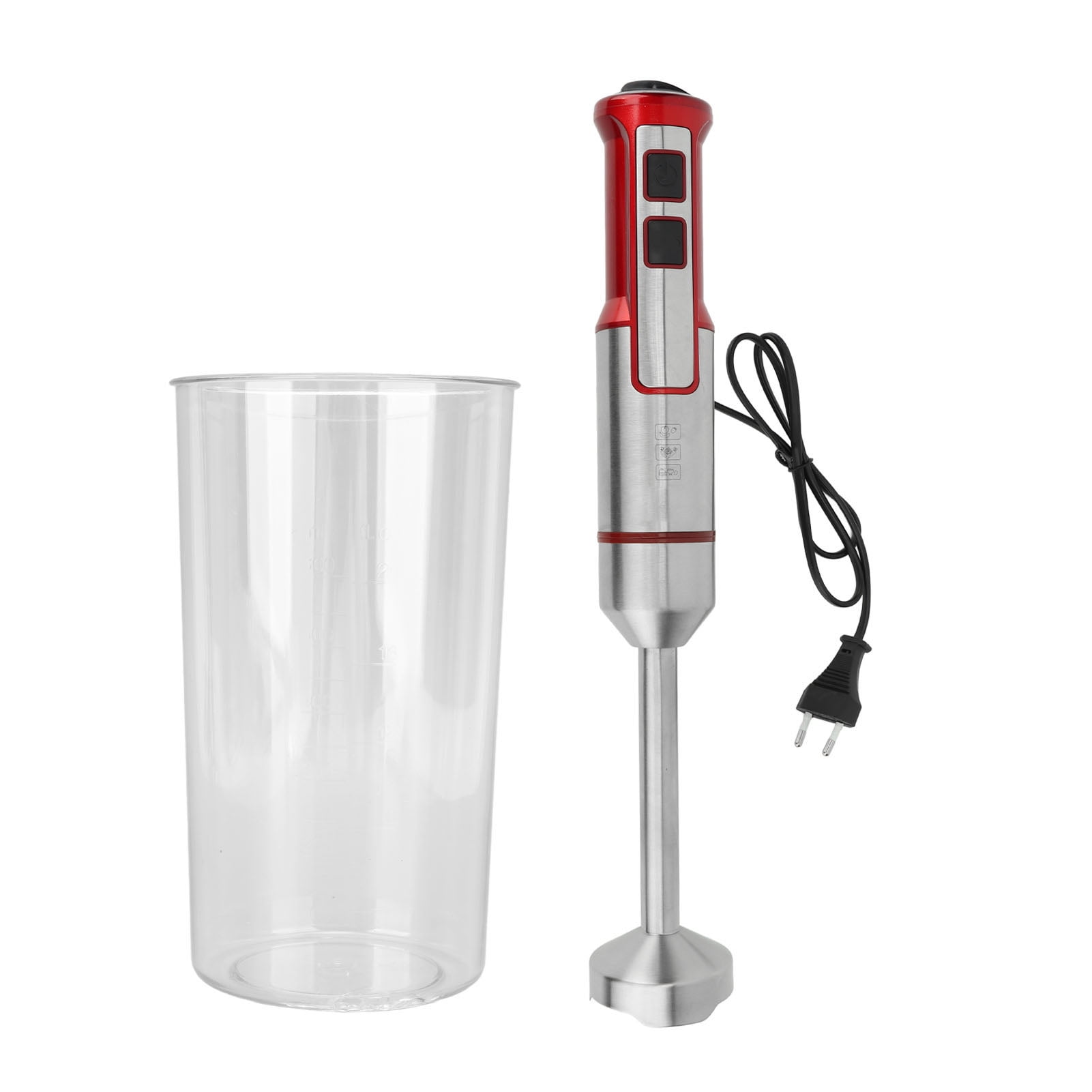 Electric Hand Blender Stainless Steel Blade Immersion Corded Mini Handheld Blender Stick for Fruits 1000W