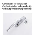 thumbnail image 2 of Ruiboury Zinc Alloy Fridge Door Handle Portable Detachable Replacement Kitchen Restaurant Refrigerator Oven Cabinet Pull Hardware Type 1, 2 of 4