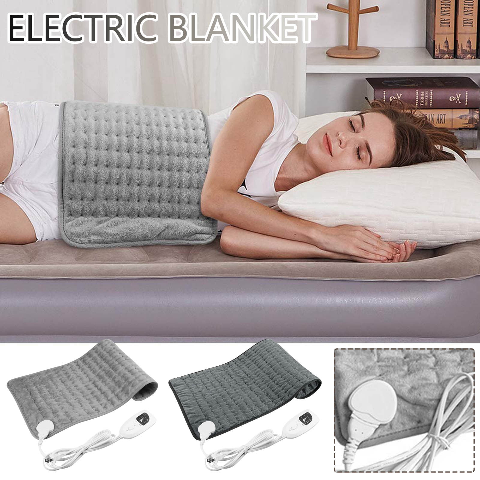 YYV Gifts Home Heating Pad Electric Warm Therapy Blanket 76 X 40Cm Moist Heat Heating Pad Thermal Relief Pad Reusable Winter Warmth Pain Relief Heat Therapy, Health Care Pad