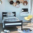 thumbnail image 2 of Giantex Twin Size Wood Bed Frame, Panel Bed Mattress Foundation w/Strong Support for Kids, No Box Spring Needed, 2 of 6