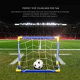 thumbnail image 2 of Ensemble de Filet de But de Soccer Pliant Mini Soccer avec Pompe Jouet de Sport pour Enfants, 2 of 8