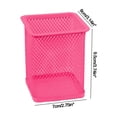 thumbnail image 3 of Education Supplies, Metal Hollowed Out Desktop Storage Box Multifunctional Color Mesh Storage Box For Student Stationery, Classroom Gifts, 3 of 6