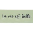 thumbnail image 4 of La Vie est Belle Desk Plaque, 4 of 4