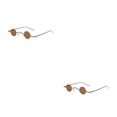 thumbnail image 1 of maskred Resin Lightweight Metal Frame Retro Vintage Style Lightweight Frame Unisex Comfort style 5 2Set, 1 of 6