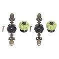 thumbnail image 3 of Ceramic Knobs, Wide Applicability Ceramic Cabinet Handle Long Service Life Simple Operation Ideal Decoration  For Shoe Cabinet For Wardrobe For Household Light, 3 of 8