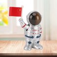 thumbnail image 3 of Figurine Arm Waving Spacemen Ornament Solar Powered Spacemen Decoration For Vehicle Home, 3 of 8