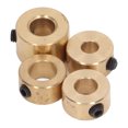 thumbnail image 2 of Drill Bit Stop Collar, Stop Bit Collar Set High Hardness Easy To Install 4PCS Precise Brass  For Woodworking, 2 of 8