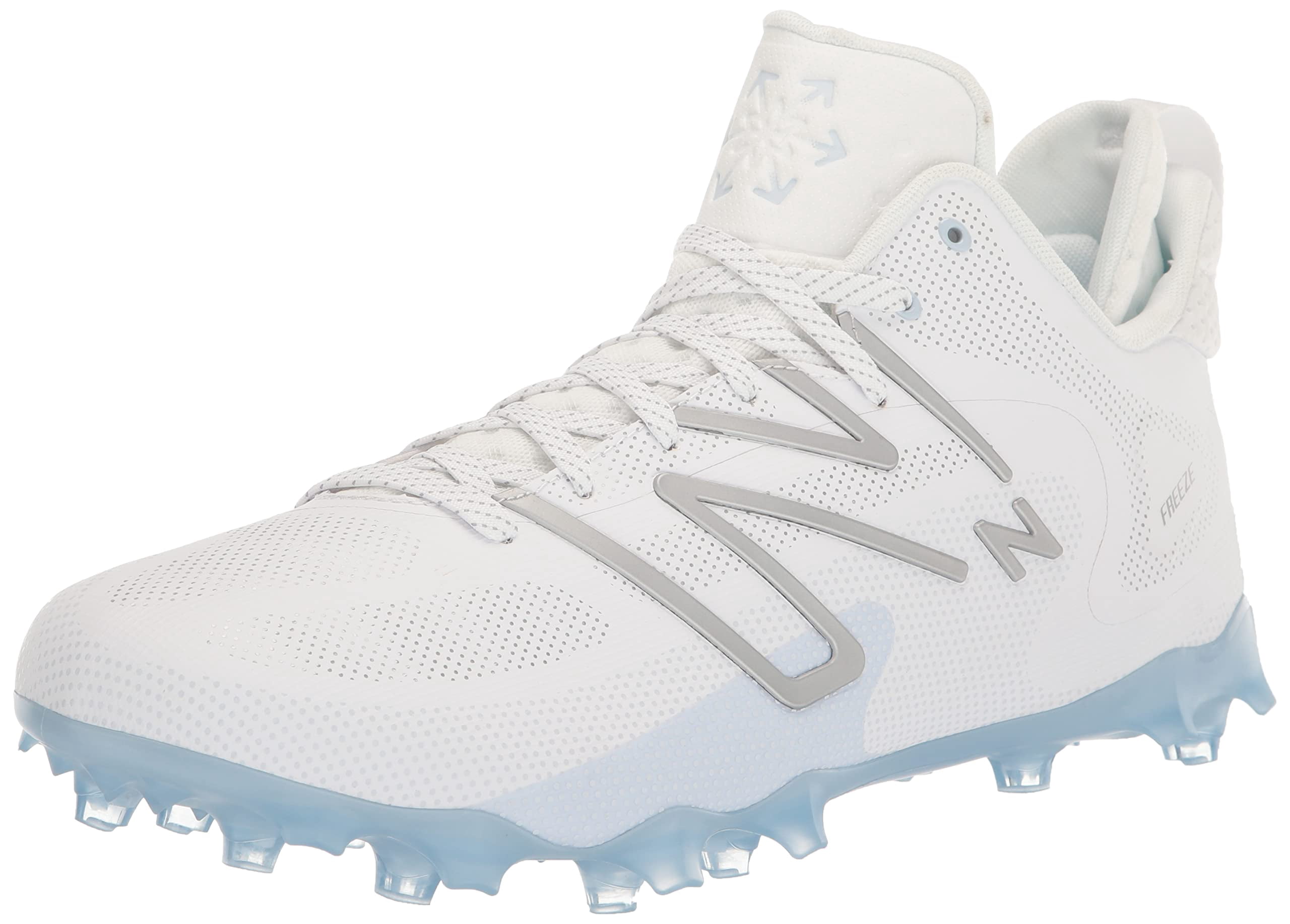 New Balance Men's FreezeLX V4 Lacrosse Shoe, White/Black/Polar