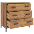 thumbnail image 2 of vidaXL Commode 75x35x70 cm en Pin Massif, 2 of 4