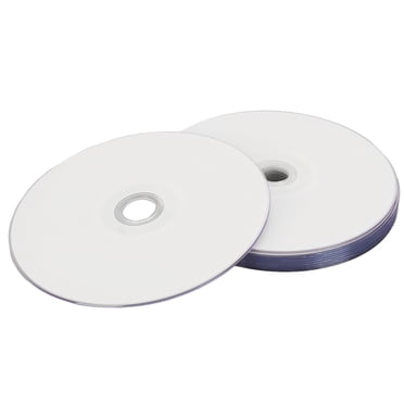 Disque Vierge DVD-R, Disque Multimédia Enregistrable 4,7 Go 16X, DVD-R 4,7 Go 16X Blanc Imprimable à Jet d'Encre, Disque Vierge Enregistrable pour Films et Données pour Musique, Vidéos, Photos