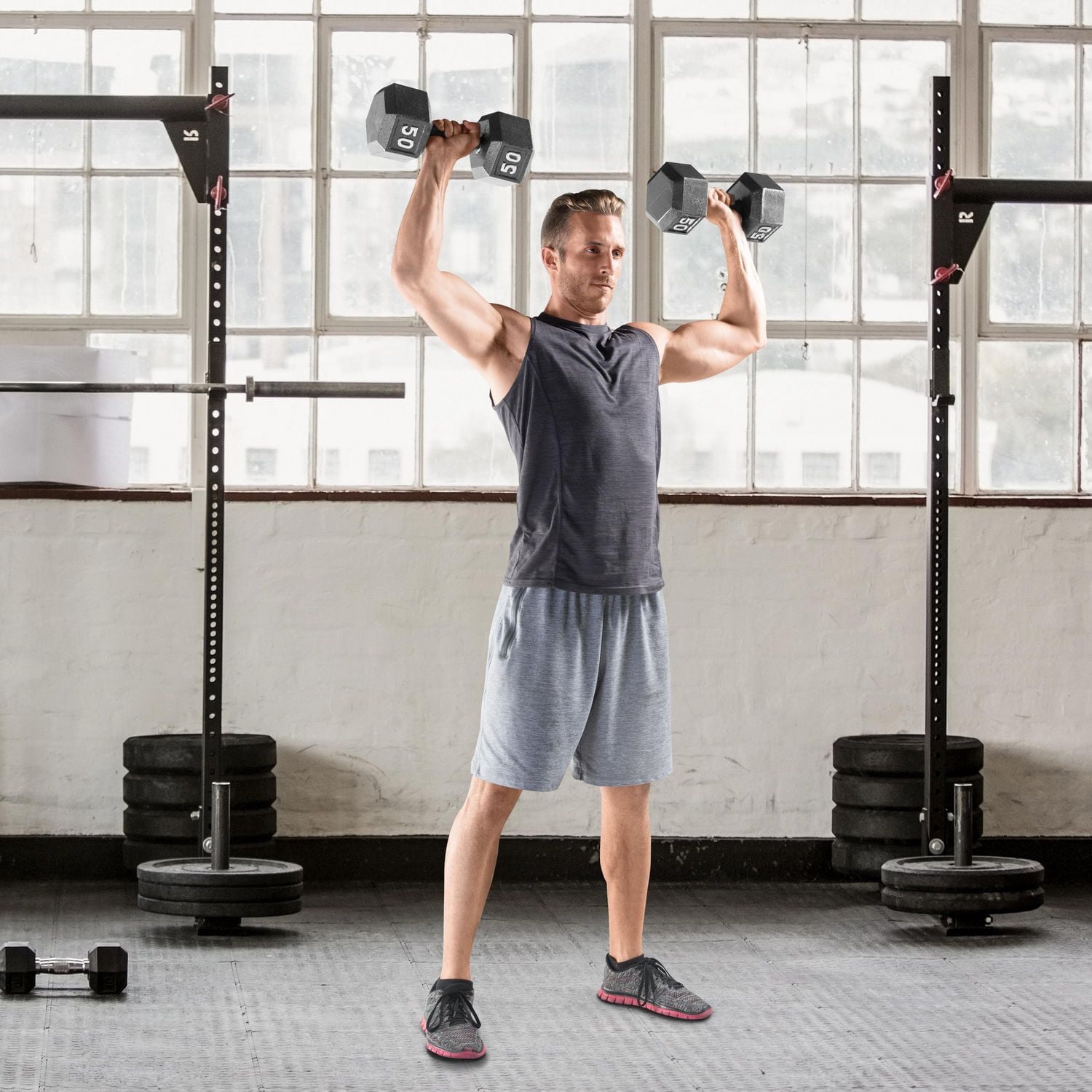 CAP Barbell Cast Iron Hex Dumbbell