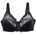 thumbnail image 2 of Sentmoon Womens Sports Bras Plus Size Seamless Lift Adjustable Strap Support Bras Thin Style Anti-Sagging Buttery Soft Solid Color Everyday Bras Stylish for Sports Fitness Black 100, 2 of 4