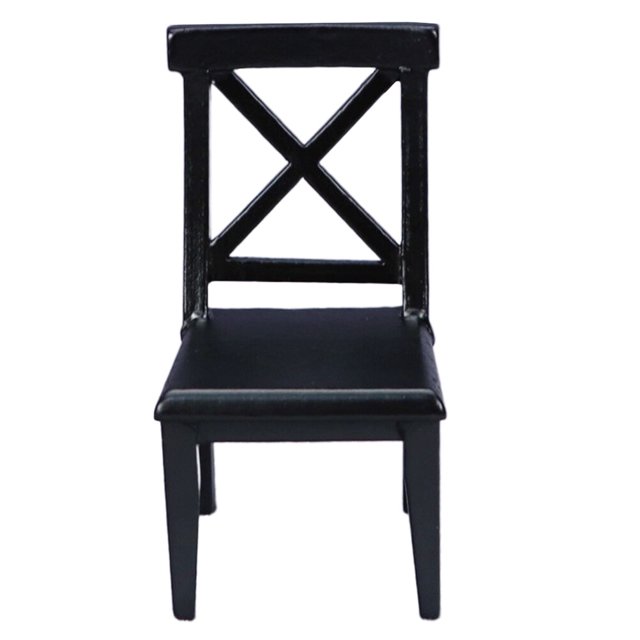 SHISUYAN 1pc Mini Furniture Model Adornment Wood Furniture Toy Delicate Photo Prop