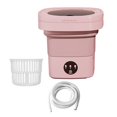 thumbnail image 4 of Portable Washing Machine Auto Saving Practical Low Consumption Small Washer for pink, 4 of 9