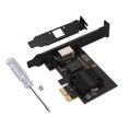 thumbnail image 2 of Gigabit Ethernet Card, Fast Cooling 2.5Gbps Aluminium Alloy I226 V Chip PCIe  Card  for Desktop, 2 of 7