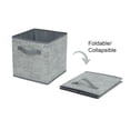 thumbnail image 4 of Mainstays Storage Cube Basket Box for Adult, Foldable, Main Materials Are Non Worn Fabric and Paper Card, Perfect for Nursery, Playroom Etc., 4 of 6