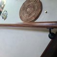thumbnail image 3 of Hand Rail Bracket, Heavy Duty Stair Support for Home or Offices Stairways Handrail, Matte Black 6 Pack, 3 of 8