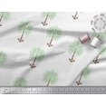 thumbnail image 2 of Soimoi Polyester Crepe Fabric Leaves,Floral & Elephant Block Print Fabric by Yard 52 Inch Wide, 2 of 3