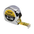 thumbnail image 1 of STANLEY® - PowerLock® BladeArmor® Pocket Tape 8m/26ft (Width 25mm), 1 of 2