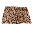 thumbnail image 1 of Heating Pad, Dog Heating Pad Long Life Span Washable 3 Temperature Adjustable 9W 5V 2A Cloth  For Furry Friends Leopard Print,White Dot, 1 of 8