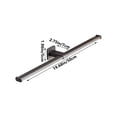 thumbnail image 3 of TopLLC Towel Rack Bathroom Towel Bar Wall Towel Storage No Hole Thickened Single Bar Towel Rack storage rack, 3 of 7