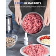 thumbnail image 4 of LINKChef Food Chopper, 1.5L Meat Grinder Food Processor Stainless Steel for Vegetable Meat Fruit, 4 of 8