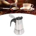 thumbnail image 1 of Large Capacity Stainless Steel Moka Pot Drip Coffee Maker Pot Elegant Design Fast Brewing for Home, 1 of 7