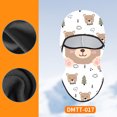 thumbnail image 5 of Riforla 2025 New Children's Ski Face Guard Riding Face Guard Cartoon 3D Cat Ski Face Face Guard with Ears Music Festivals Raves Ski Party Keep Warm Windproof Outdoor Activities Face mask Light Pink, 5 of 5