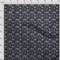 thumbnail image 4 of oneOone Polyester Spandex Black Fabric Baroque Craft Projects Decor Fabric Printed By The Yard 56 Inch Wide, 4 of 4