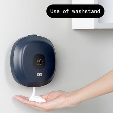 EGNMCR Machine à Laver Intelligente à Induction en Mousse pour la Maison et l'Hôtel, Distributeur de Savon Mural, Mousse Rechargeable par USB, Idées de Cadeaux pour la Fête des Mères