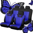 thumbnail image 2 of CEHVOM Full Set Of Car Seat Covers, Universal Embroidered Car Seat Cover Set Clearance, 2 of 2