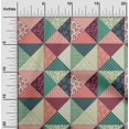 thumbnail image 2 of oneOone Viscose Jersey Orange Fabric Quilt Patchwork Sewing Craft Projects Fabric Prints By Yard 60 Inch Wide, 2 of 5