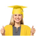 thumbnail image 4 of MIASHUI Kids Kindergarten Graduation Caps with Tassel Preschool Uniform Accessories,Yellow,M, 4 of 4