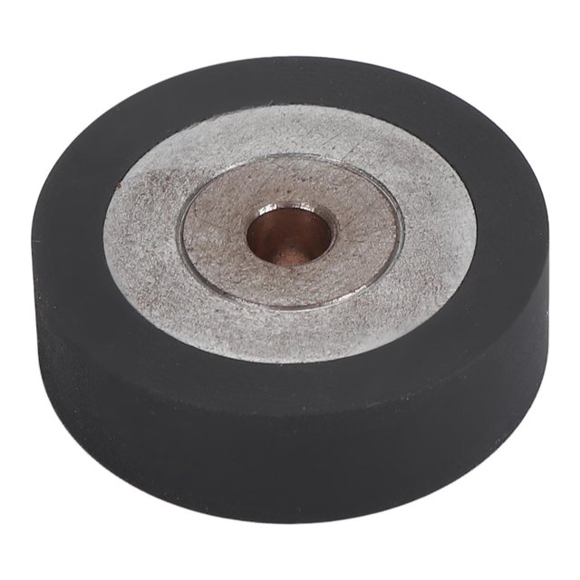 Cassette Tape Pinch Roller, Black Easy Installation Professional High Accuracy Press Tape Wheel for A812 1/4 Inch