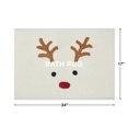 thumbnail image 4 of Tapis de bain Holiday Time motif renne, 17"x24", 4 of 8