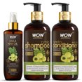thumbnail image 1 of Wow Skin Science Amla Hair Care Kit (Hair Oil + Shampoo + Conditioner) 800ml, 1 of 2