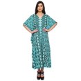 thumbnail image 1 of Moomaya Caftan pour Femmes Grande Taille Tenue d'Été Sortie de Plage Kimono Robe Caftan, 1 of 6